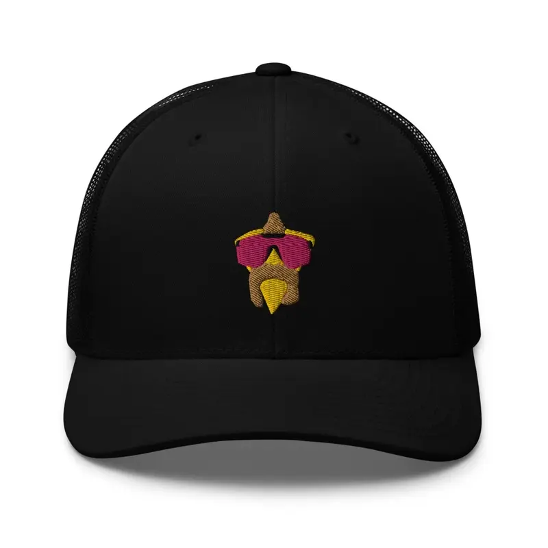 Nacho embroidered trucker hat